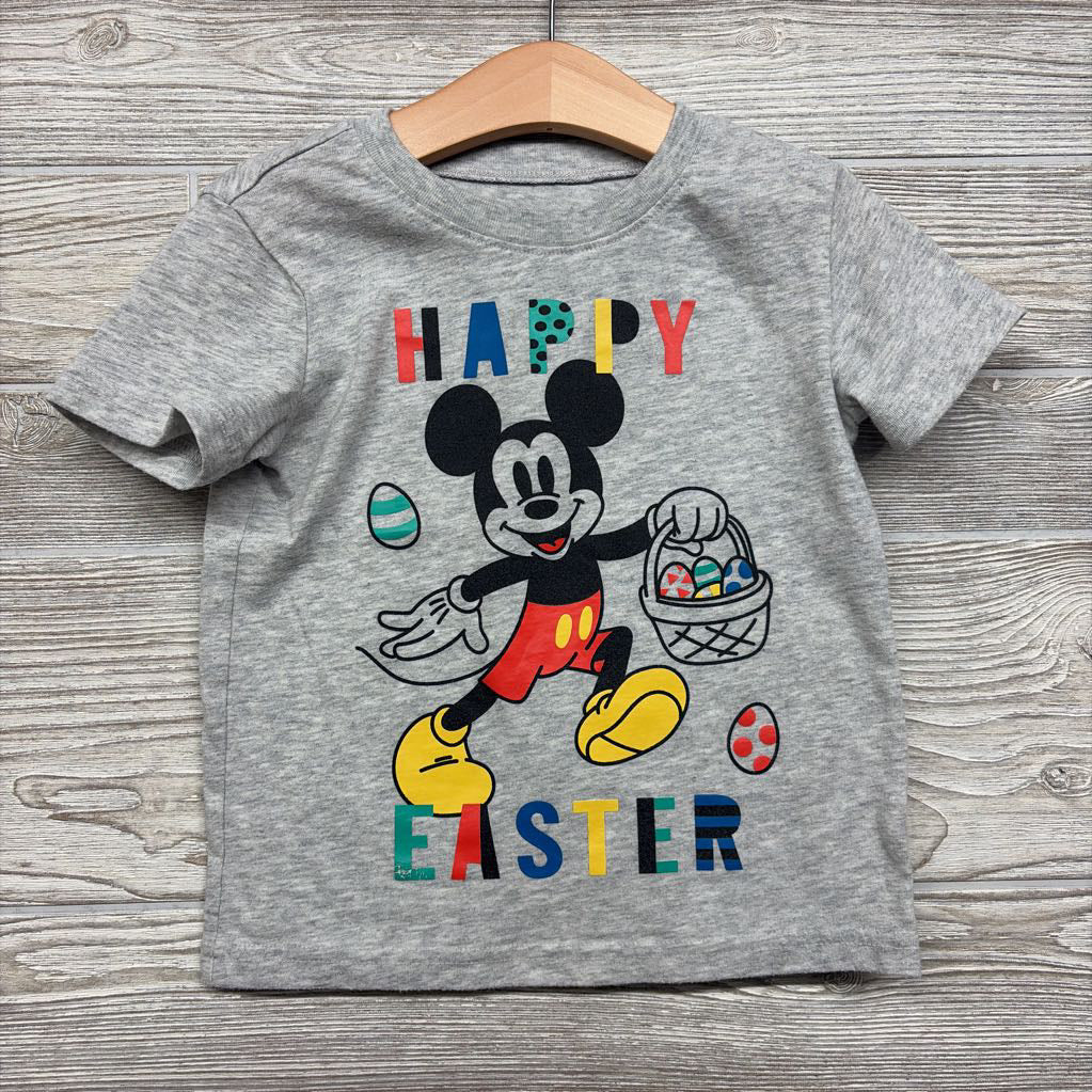 Shirt Happy Easter Mickey Mouse 3T