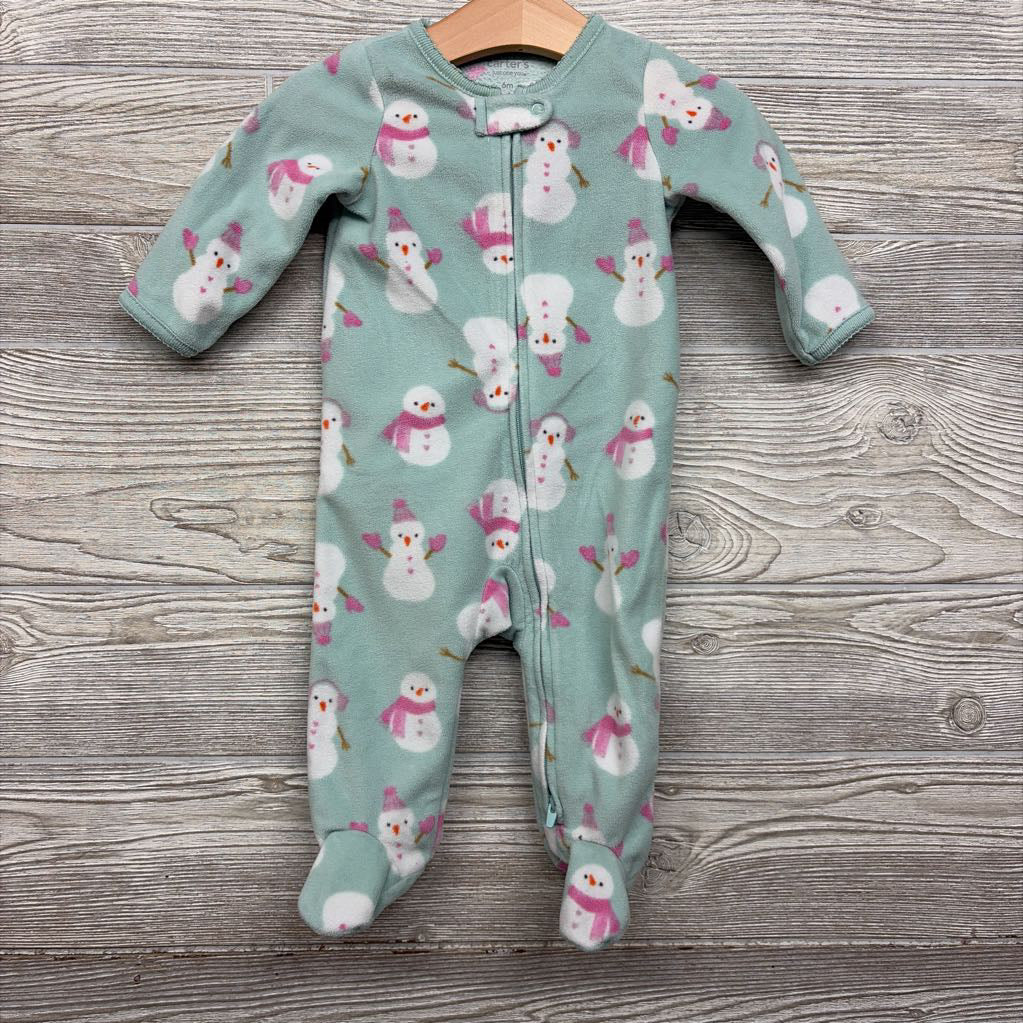 Blanket Sleeper Snowmen 6M