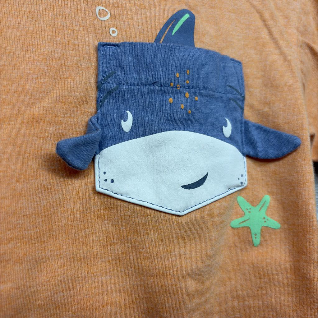 Shirt Whale Chest Pocket 3T