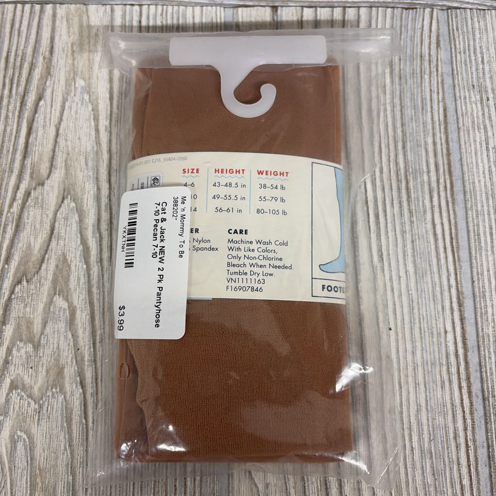 NEW 2 Pk Pantyhose 7-10