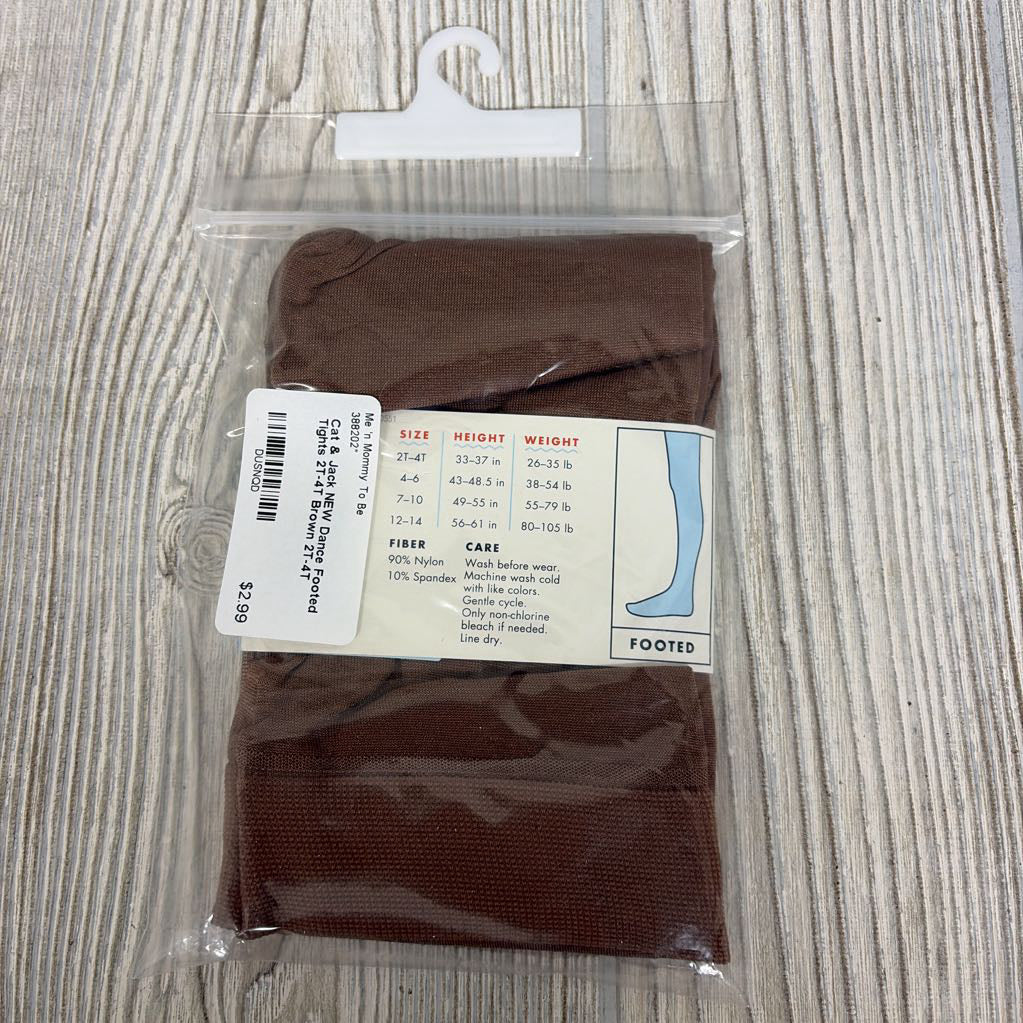 NEW Dance Footed Tights 2T-4T