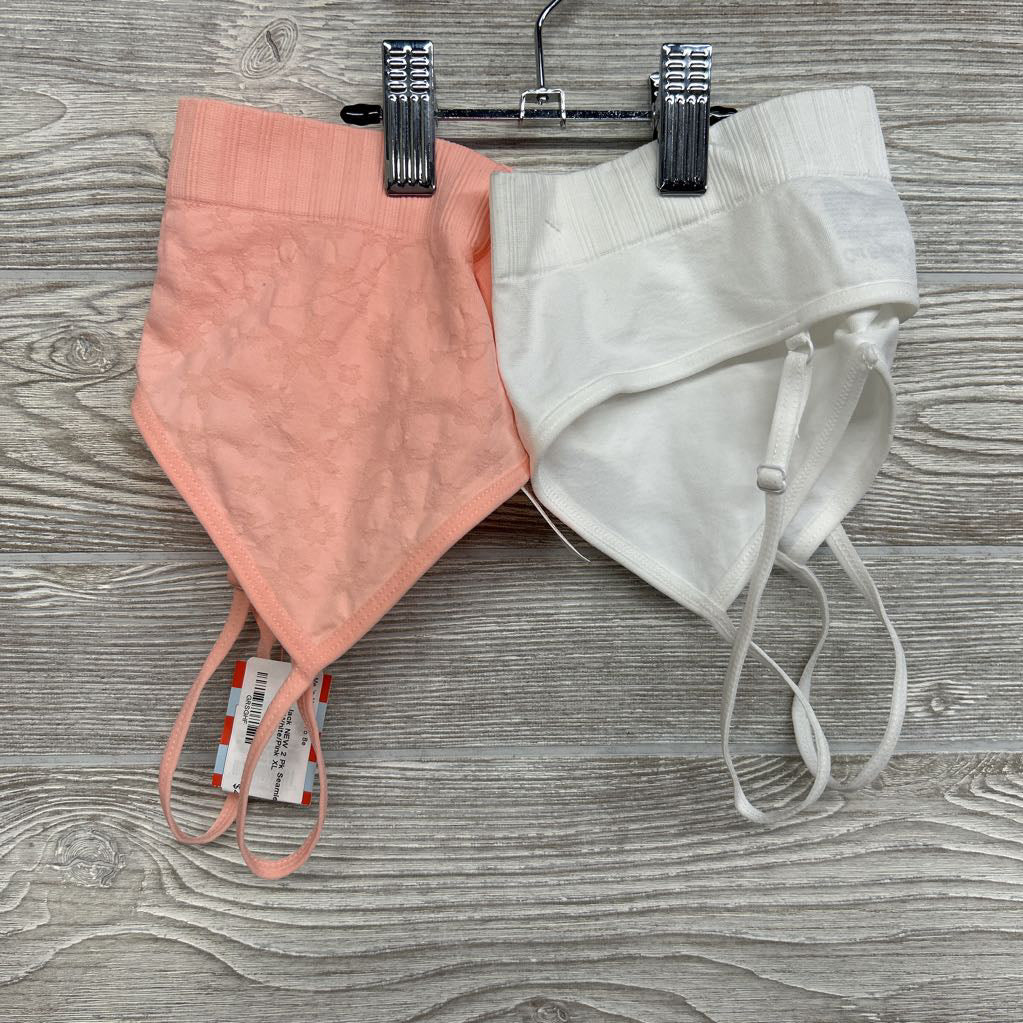 NEW 2 Pk Seamless Bras XL