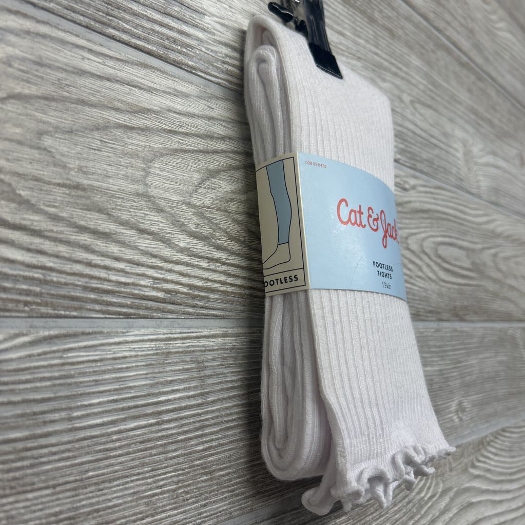 NEW Footless Lettuce Trim Tights 12-14