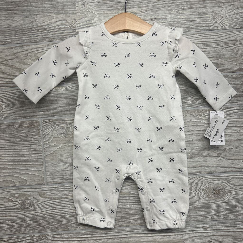 NEW LS Outfit Bows Ruffles 3M