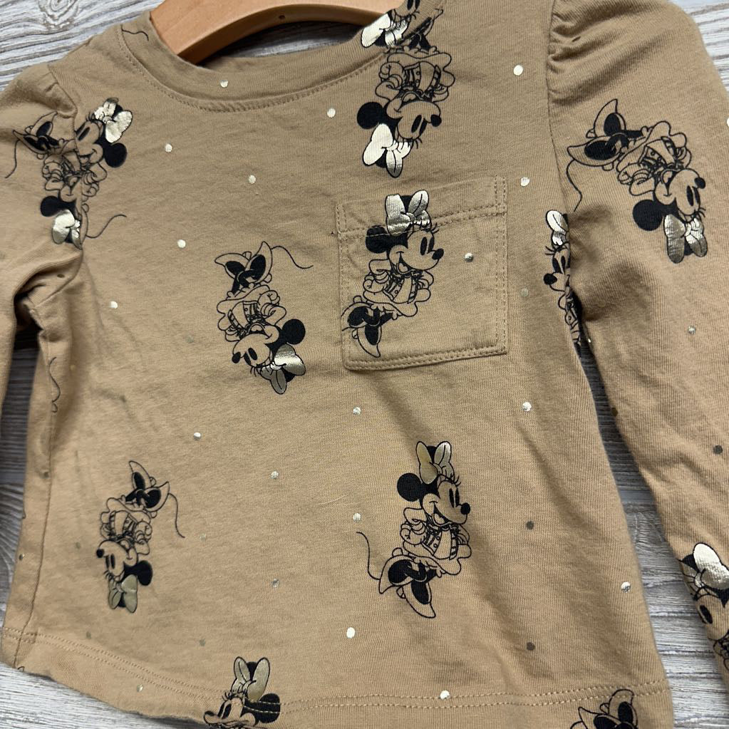 Pocket LS Shirt Minnie Mouse 12-18M
