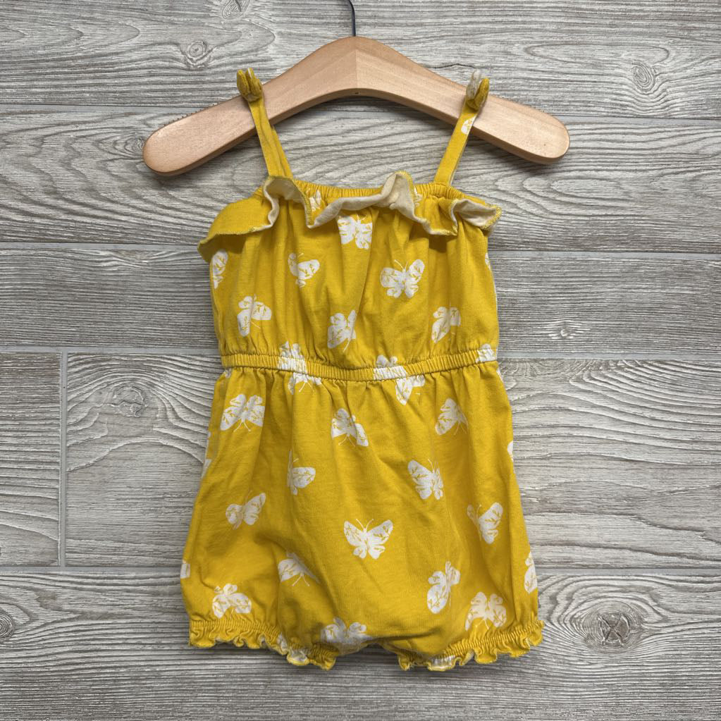 Tank Romper Butterflies 12M