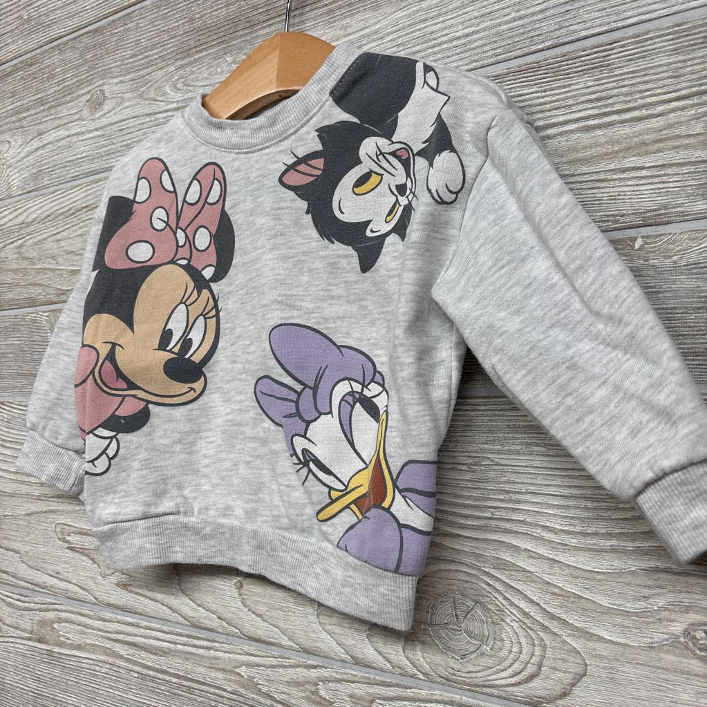Crewneck Minnie Mouse & Daisy 18M