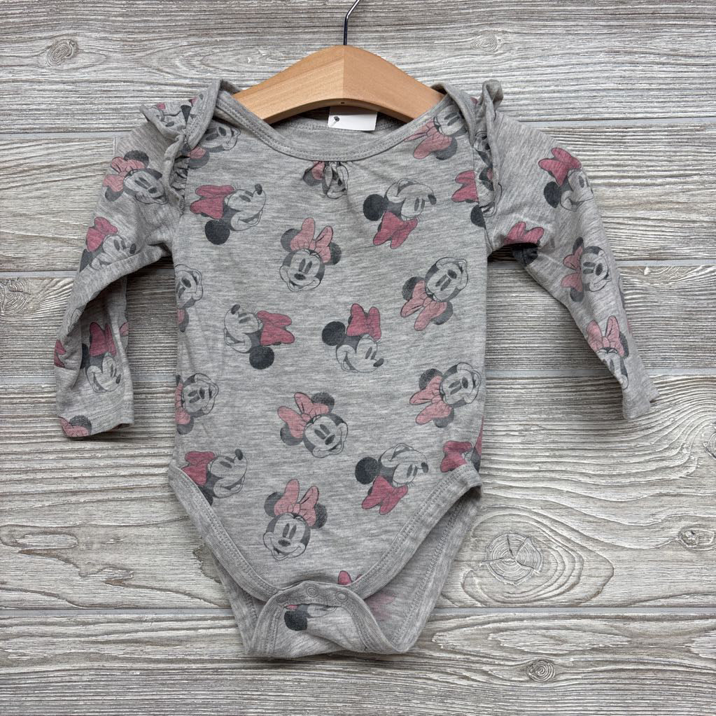 LS Bodysuit Minnie Mouse 12M