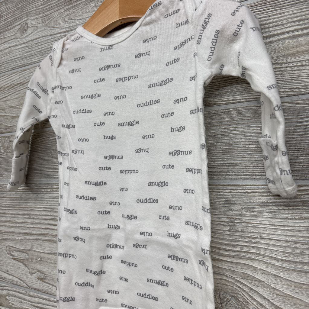 Gown Snuggle, Hugs, Cute 0-6M
