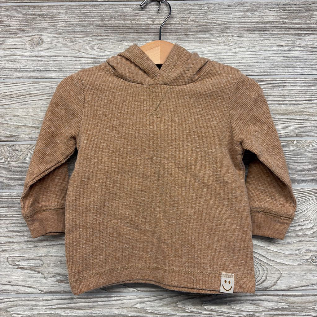 Hooded Shirt Waffle Knit 18M
