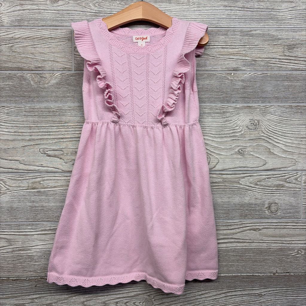 Sweater Dress Ruffles 5t