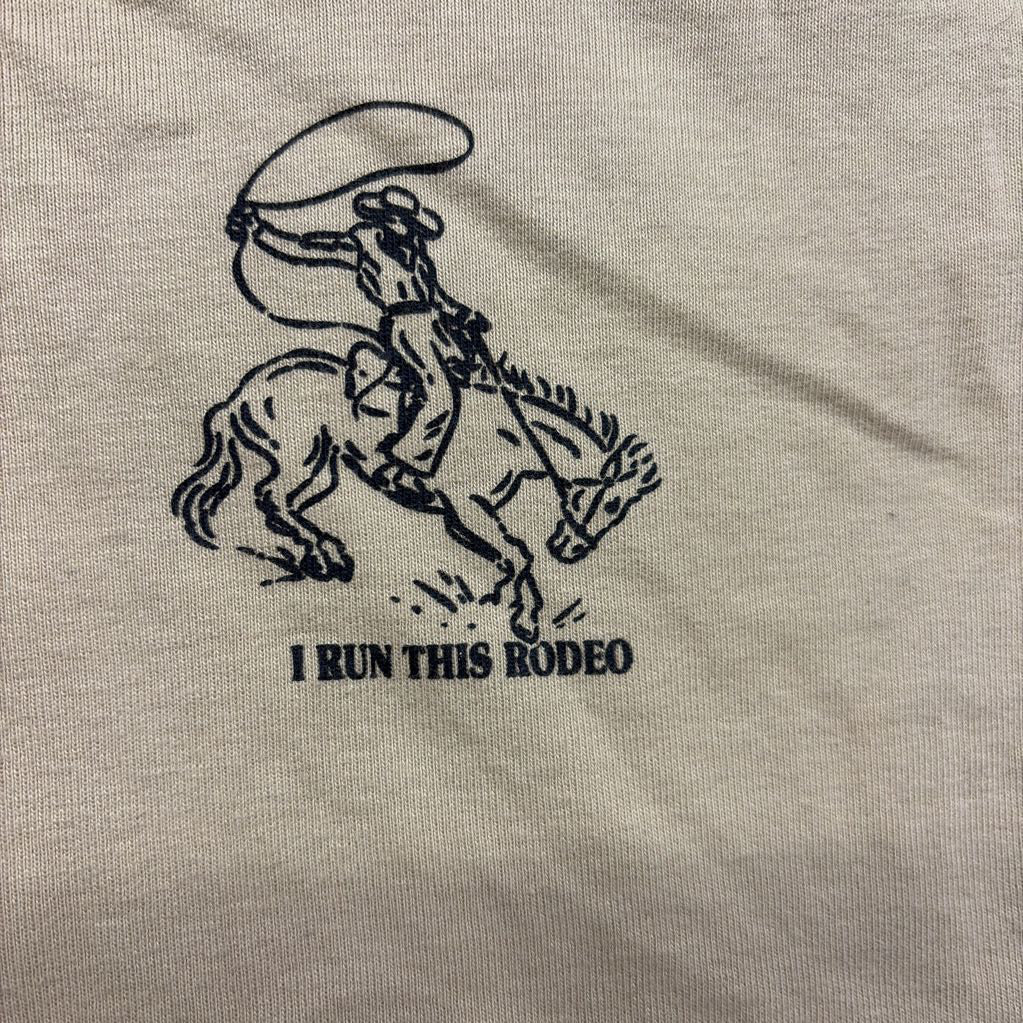 Bodysuit I Run This Rodeo 18M