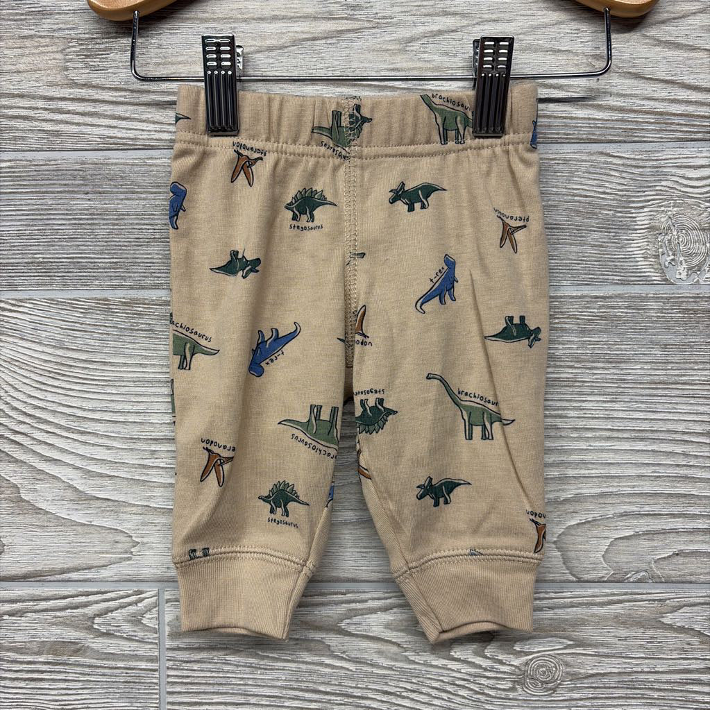 Quilted Vest, Shirt & Pants Dinosaurs 0-3M