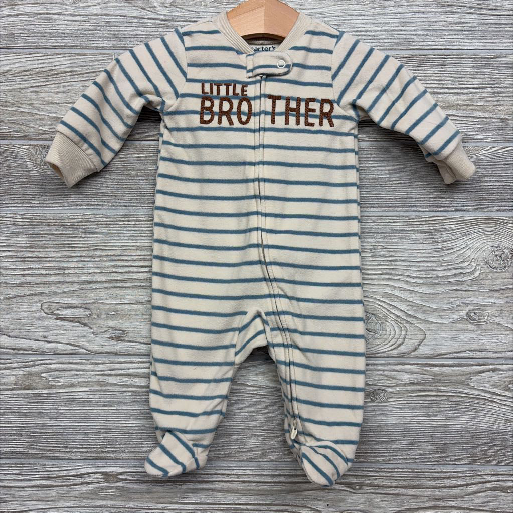 Blanket Sleeper Little Brother Stripes 0-3M