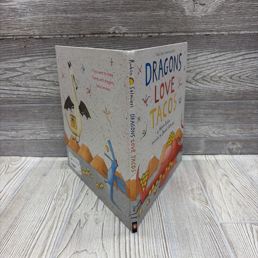 Dragons Love Tacos Hard Cover Book