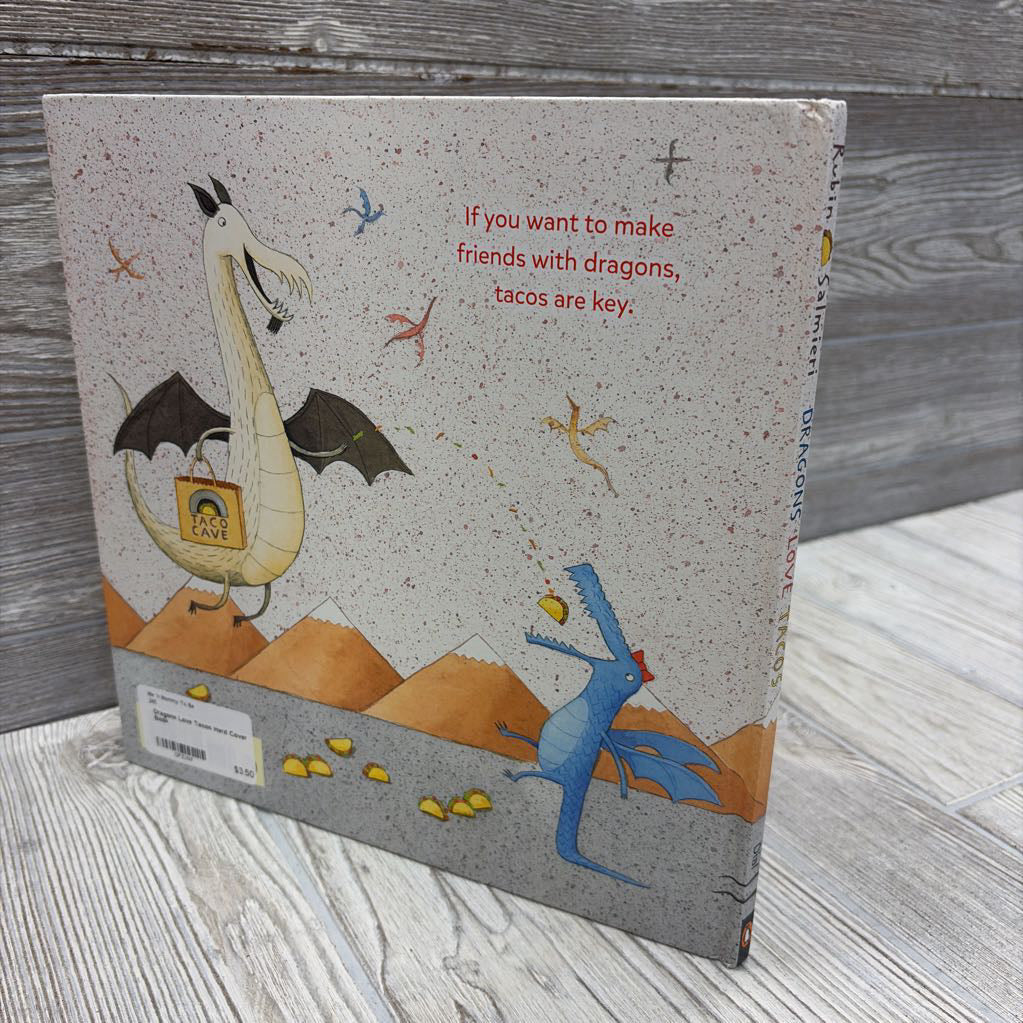 Dragons Love Tacos Hard Cover Book
