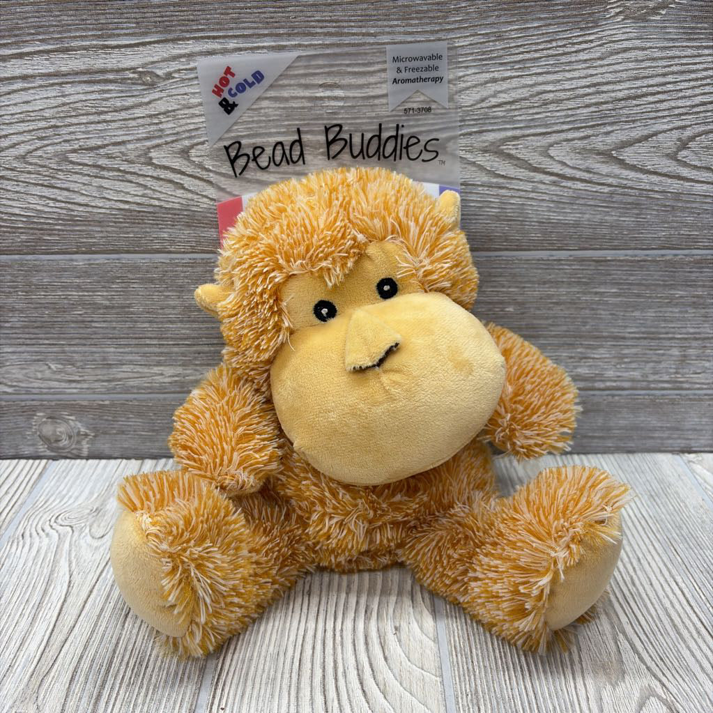 NEW Hot & Cold Microwavable Monkey Plush
