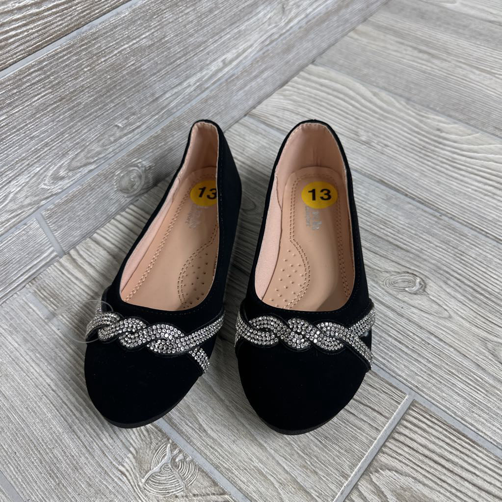 NEW Flats Rhinestone Twist 13c