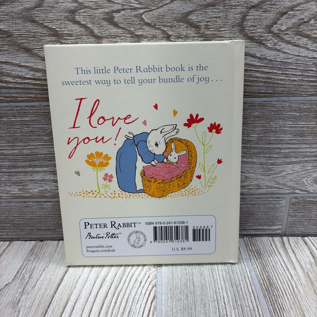 Peter Rabbit I Love You Little One Hardcover Book