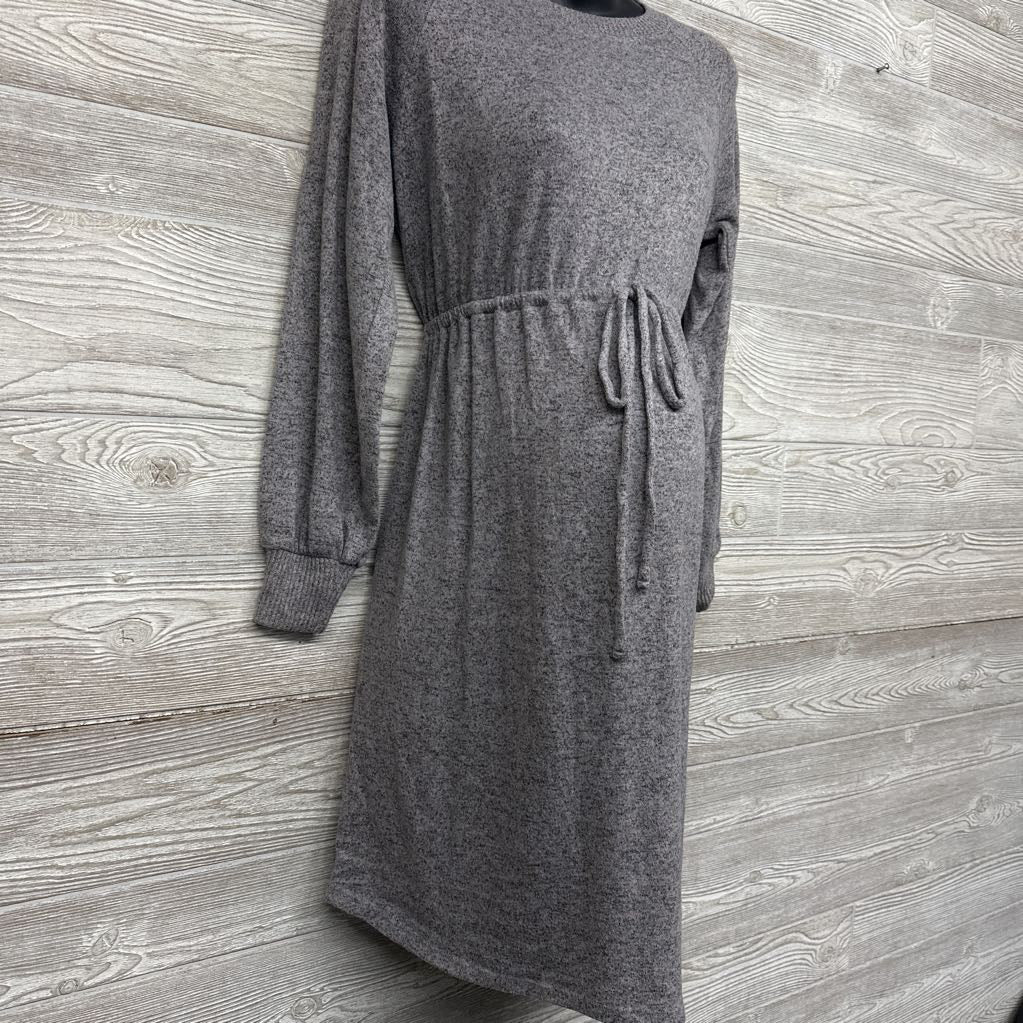 Sweater Midi Mock Neck Dress Small