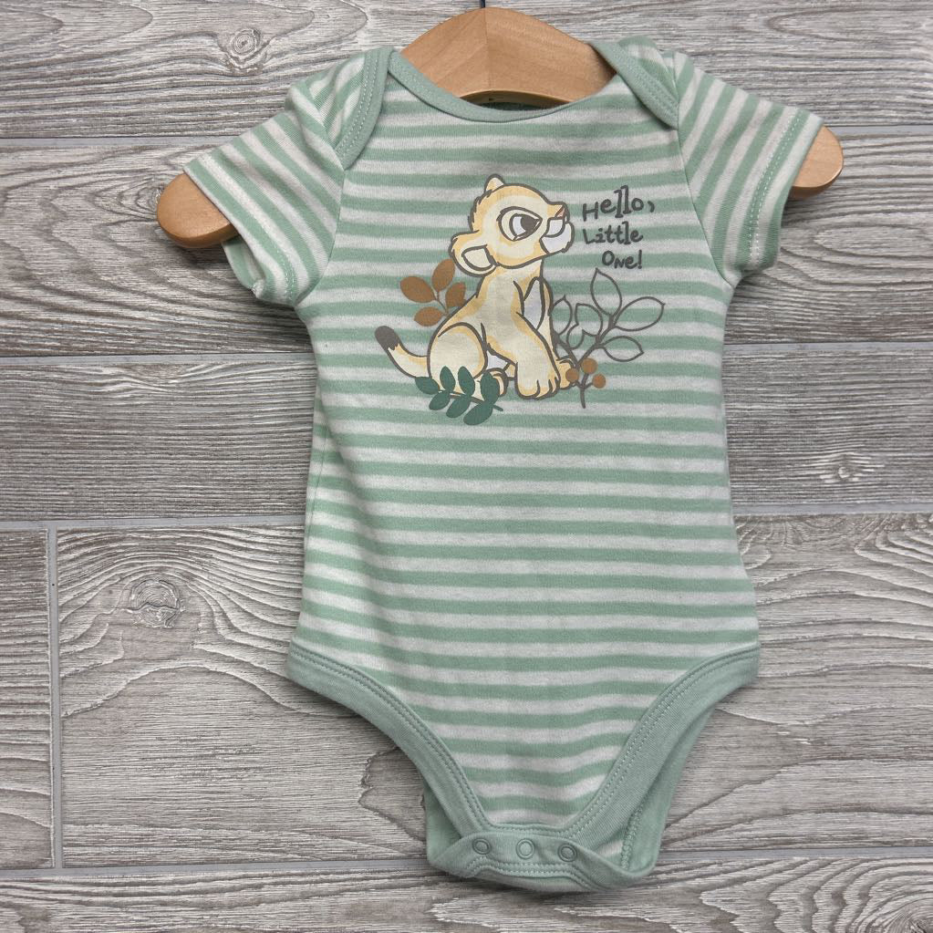 3 Pk Bodysuits Hello Little One, Friends Forever, Lions 0-3M