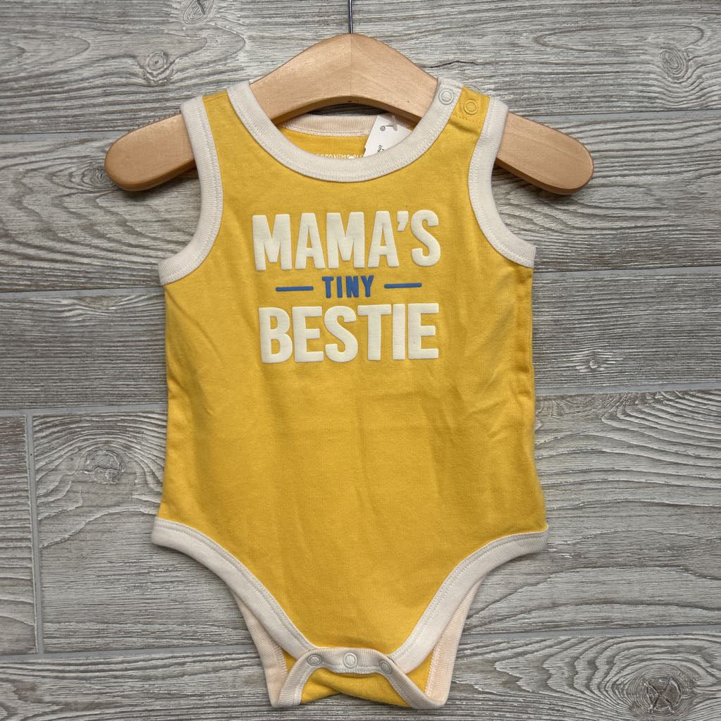 Tank Bodysuit Mama's Tiny Bestie 6-9M