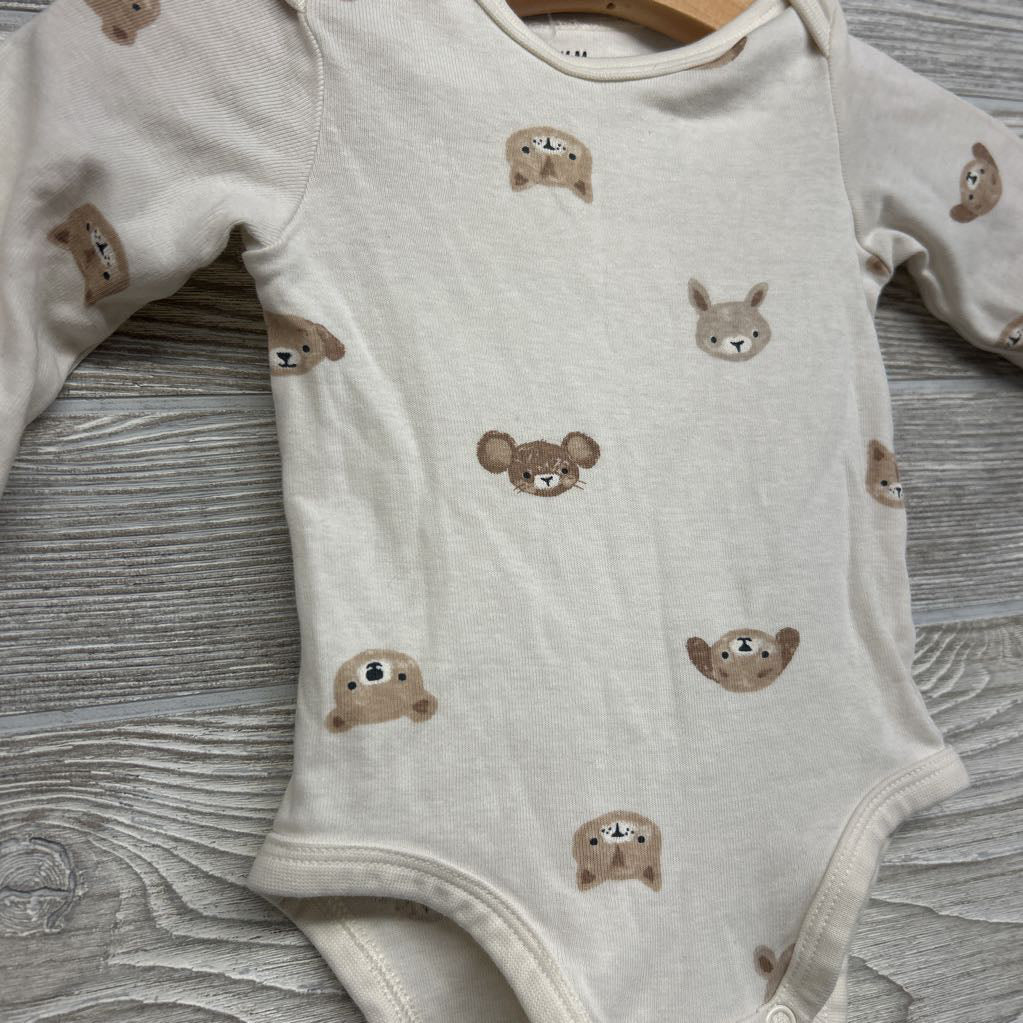 LS Organic Bodysuit Cats Mice 3M