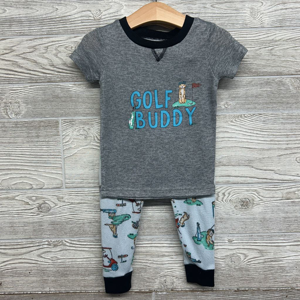 2 Pc PJs Golf Buddy Dogs 2T