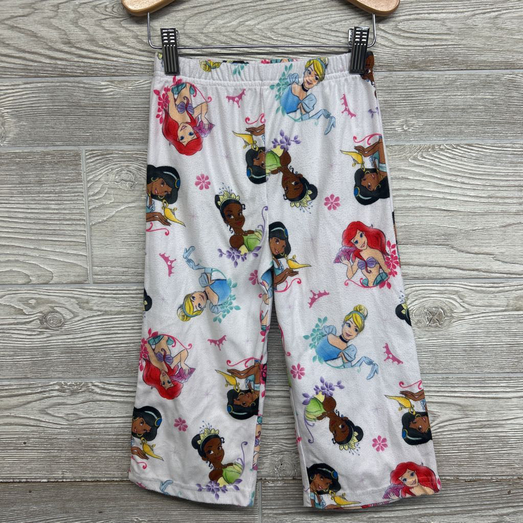 2 Pc LS Button Up PJs Princesses 3T