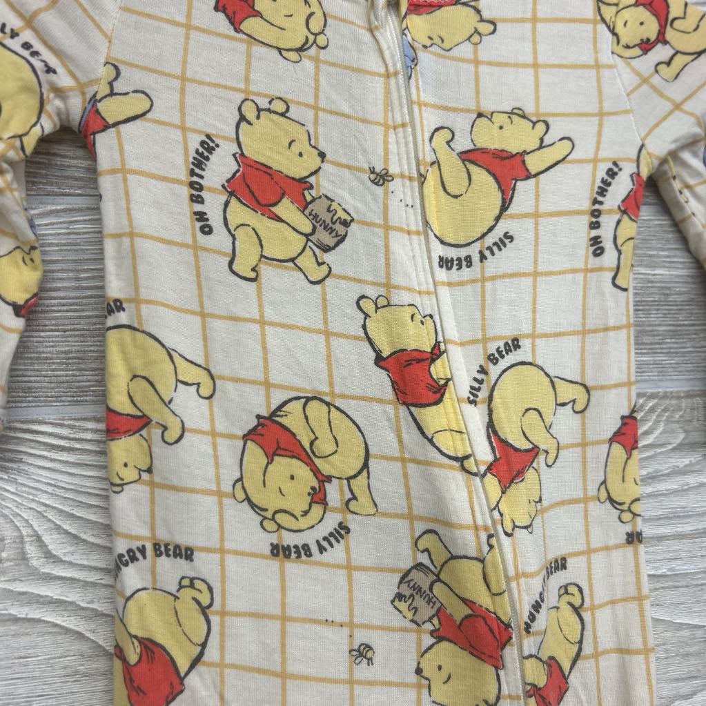 Bamboo Sleeper Grid Winnie The Pooh 0-3M