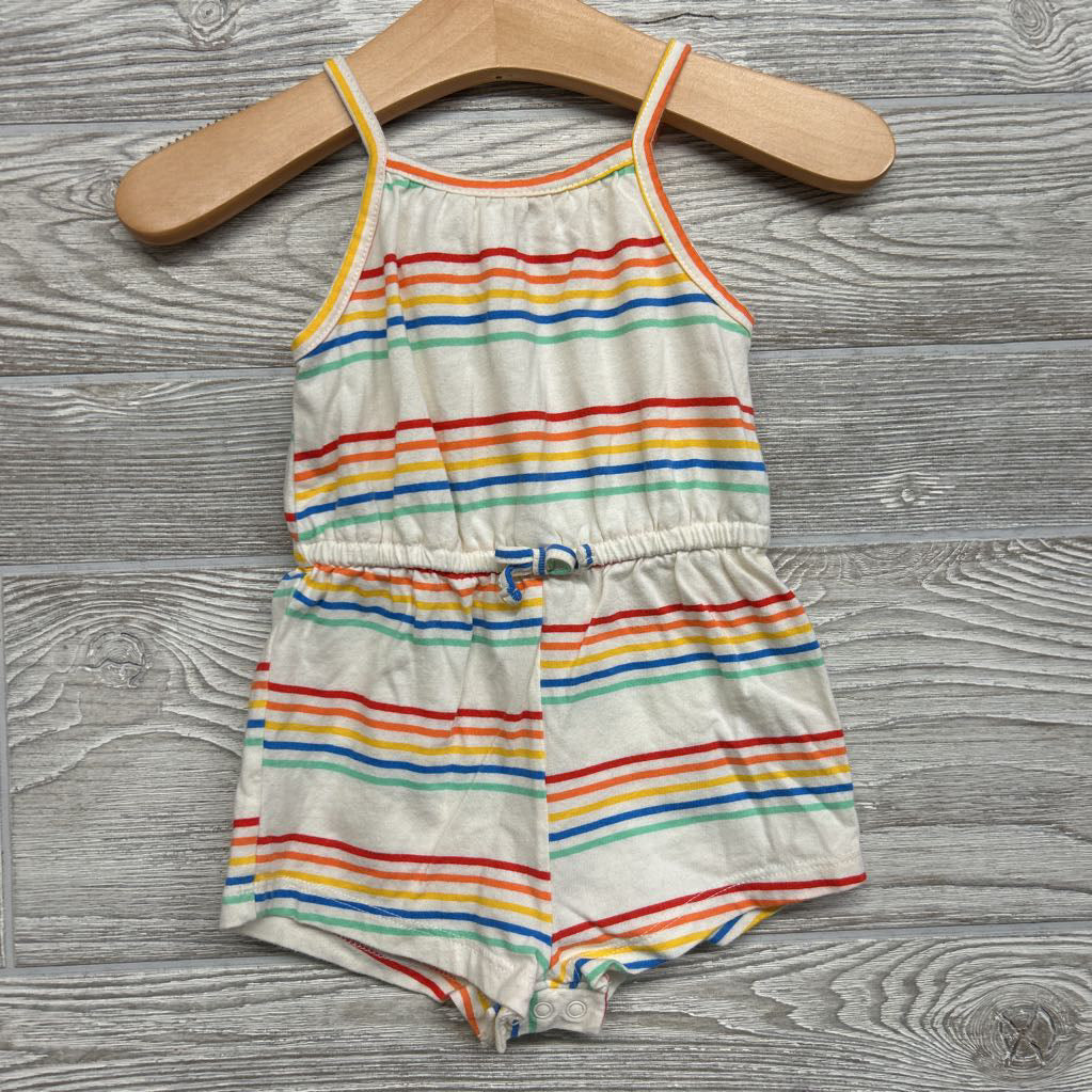 Tank Romper Stripes 3-6M