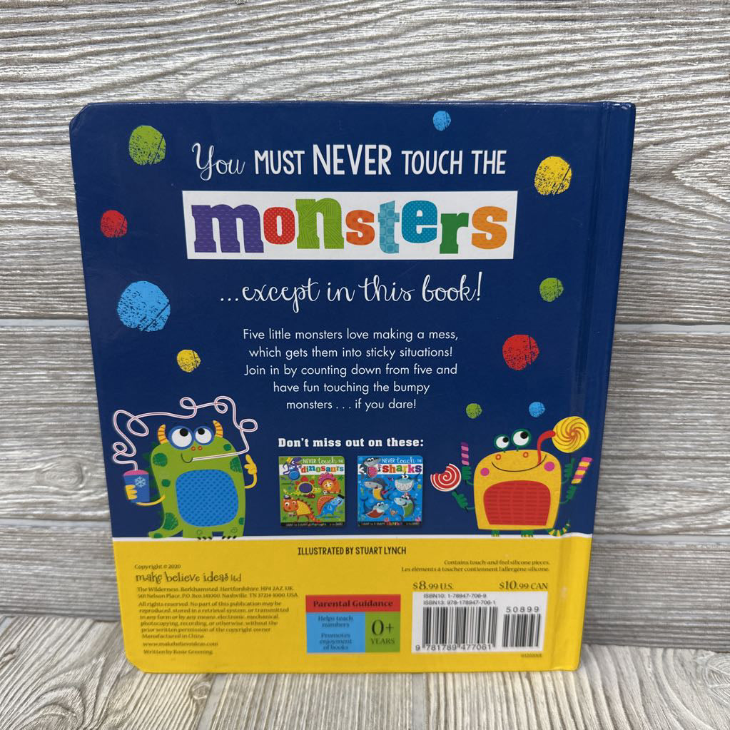 Never Touch The Monsters Hardcover
