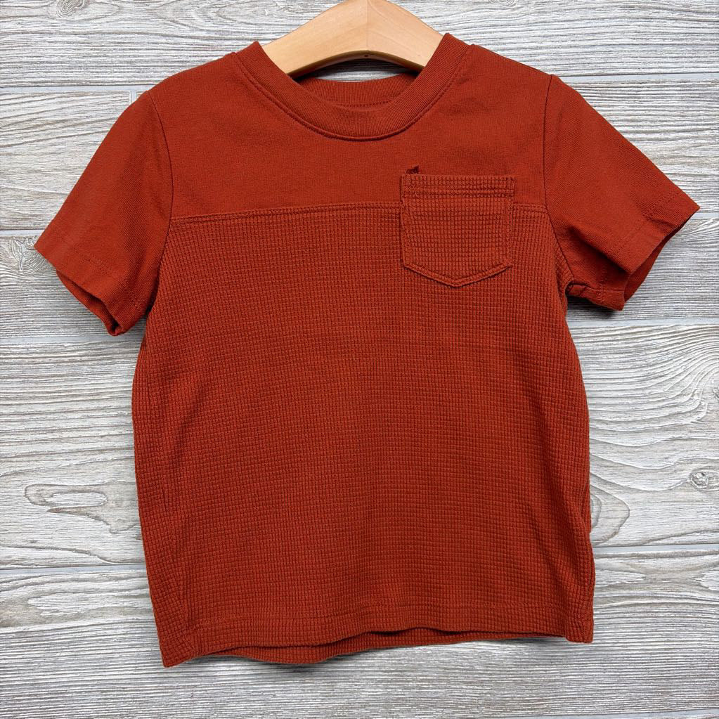 Waffle Knit Pocket Shirt 5t