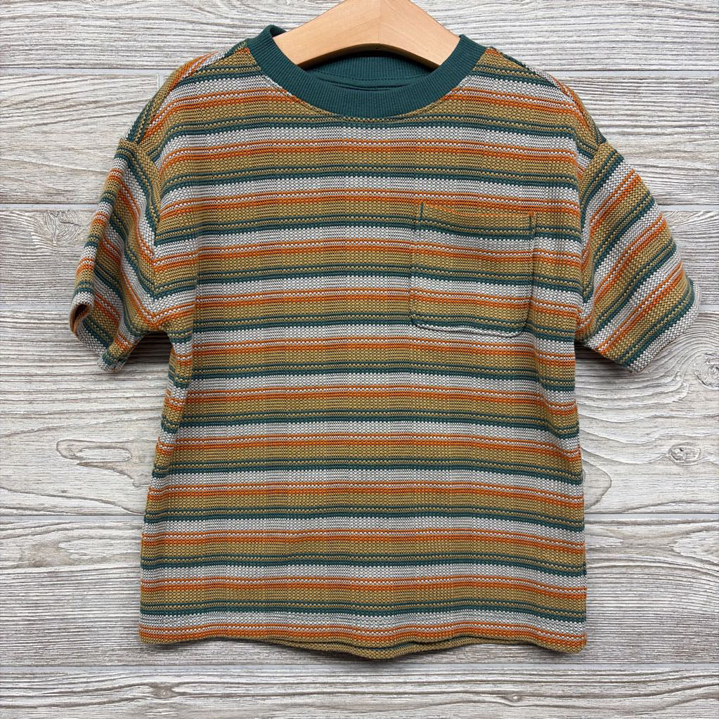 Pocket Waffle Knit Shirt 4t