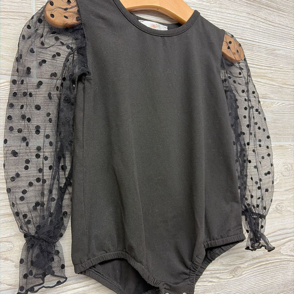Bodysuit Lace Sleeves 3t