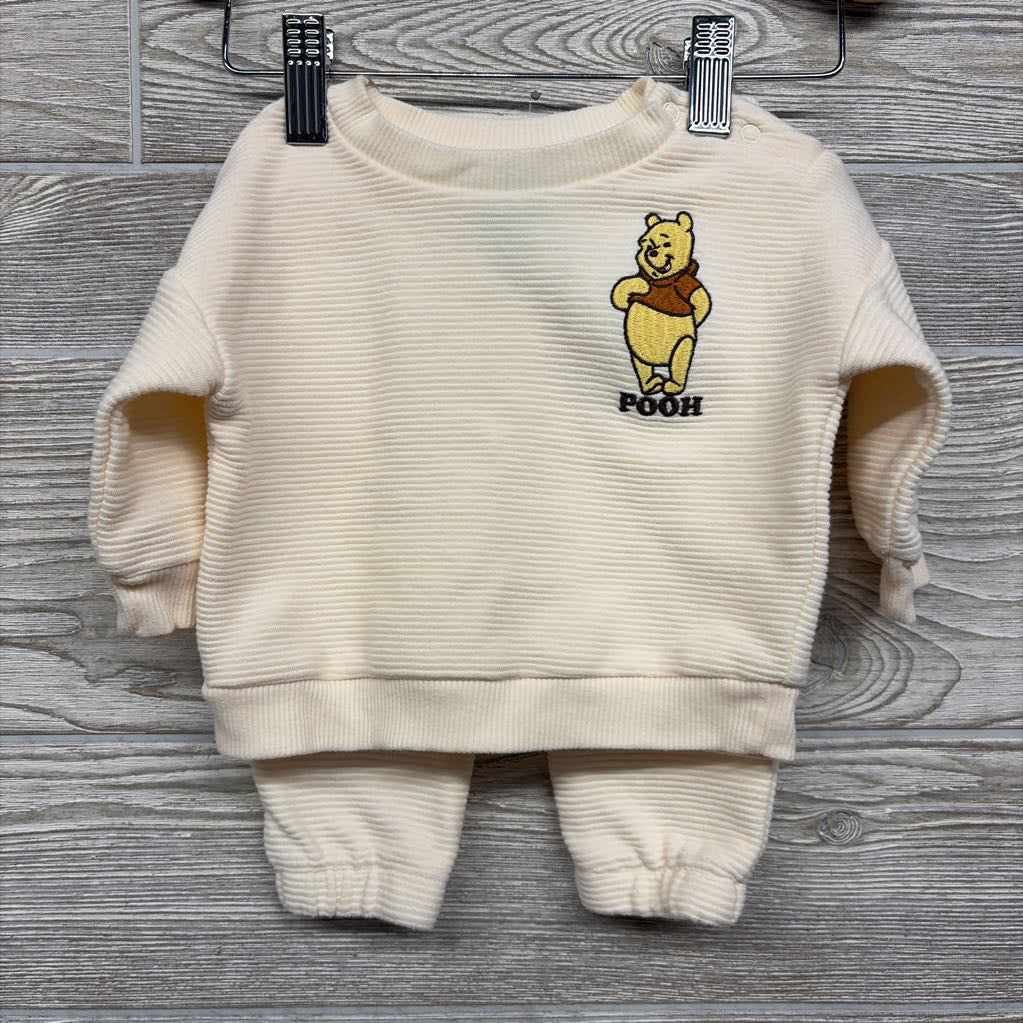 Ribbed Crew & Pants Winnie The Pooh 0-3M