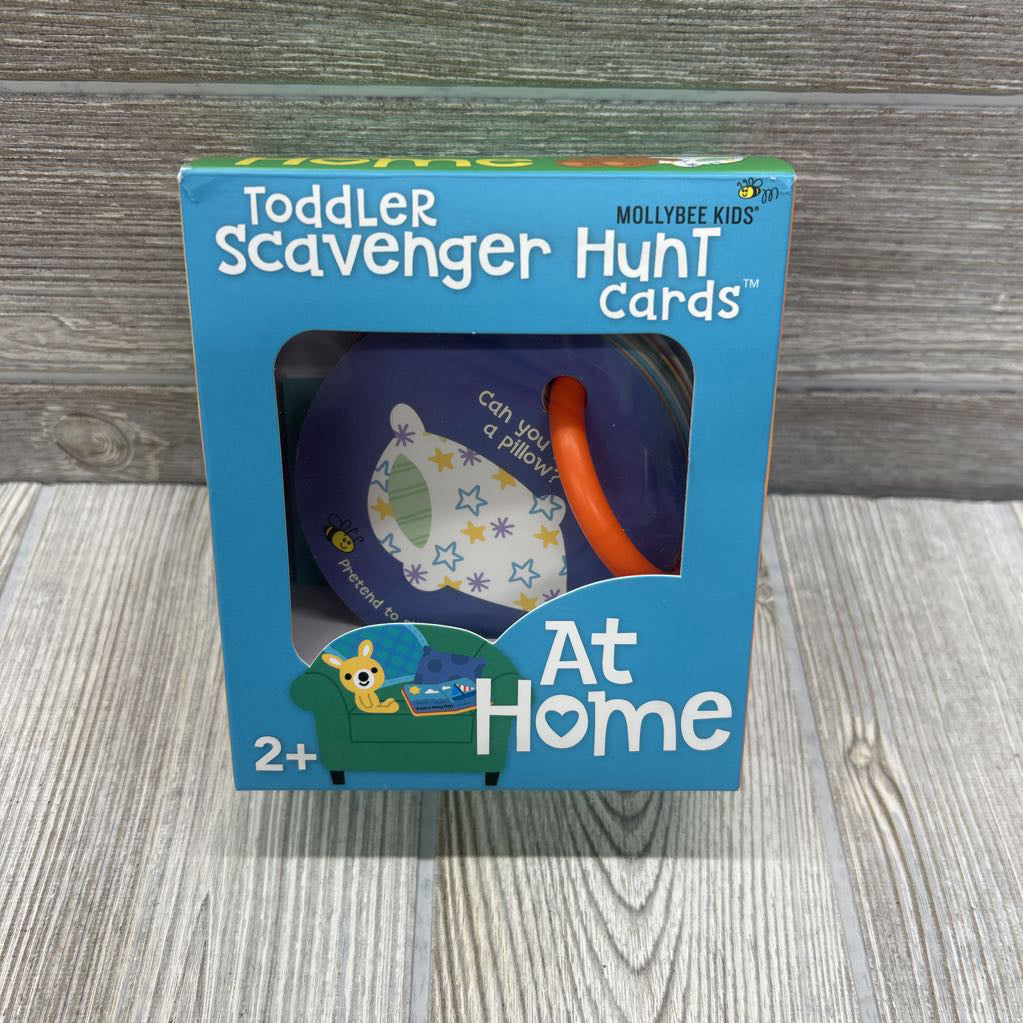 At Home Toddler Scavenger Hunt Cards