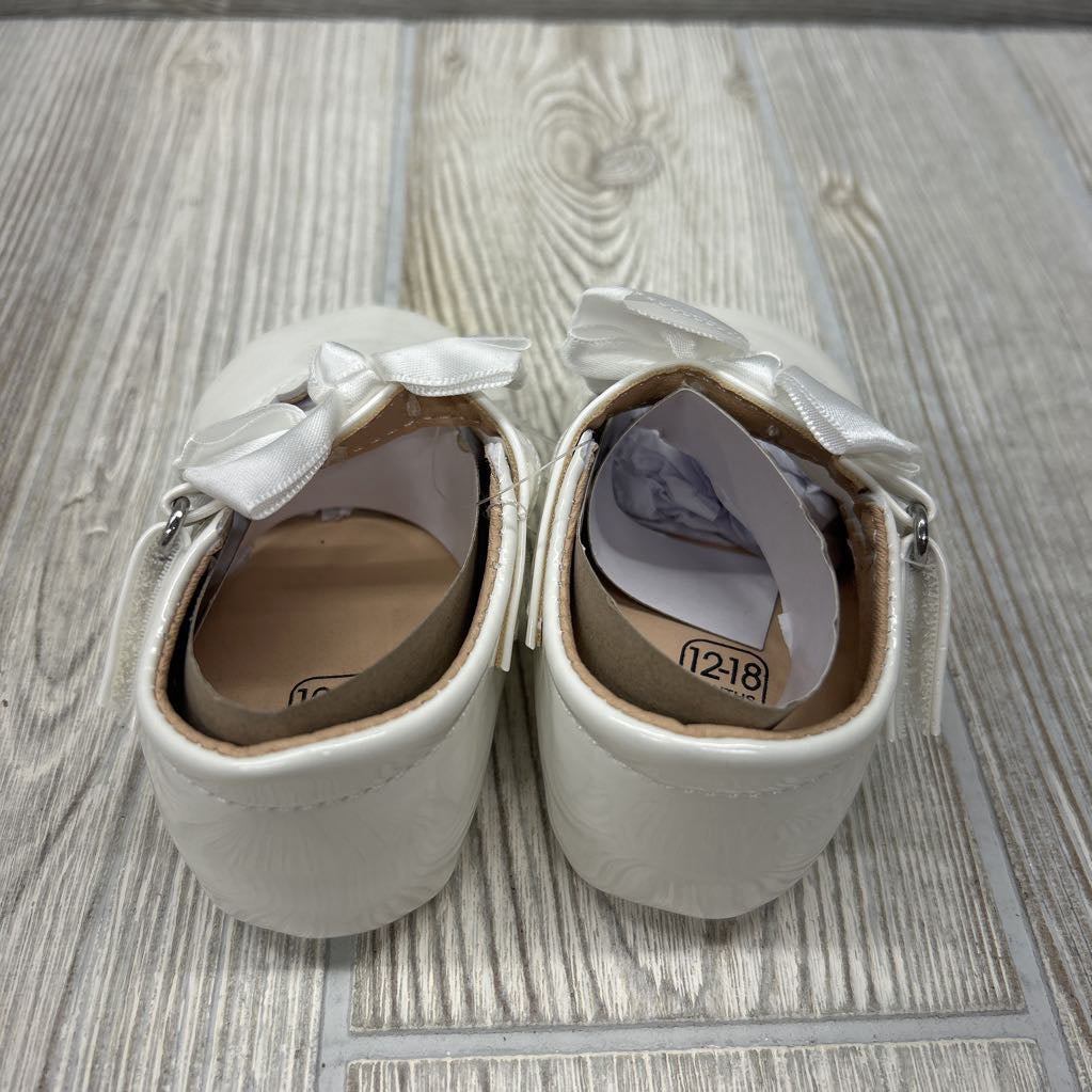 NEW Soft Sole Paten Shoes Bow 12-18M