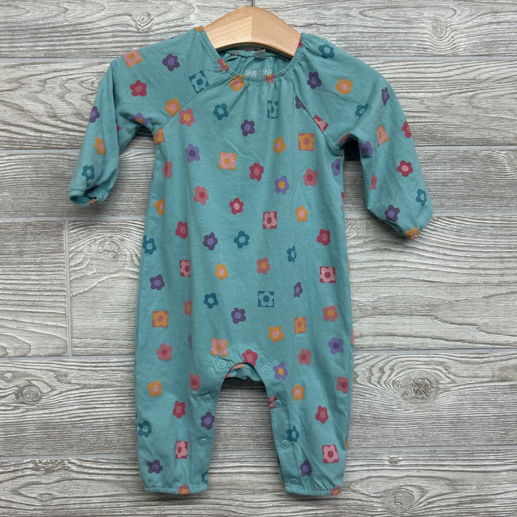 LS Outfit Flowers 6M