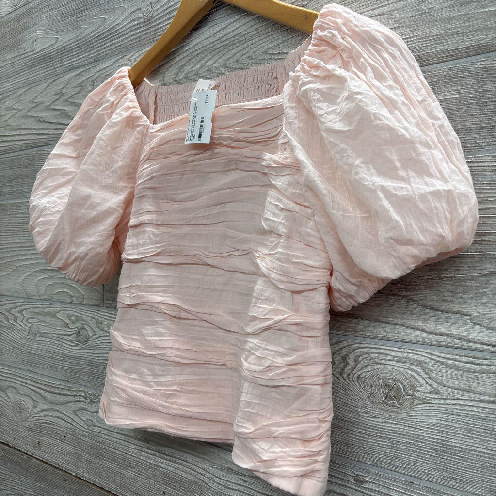 Puff Sleeve Smocked Blouse 13/14