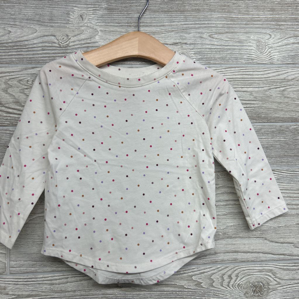 LS Shirt Dots 2T