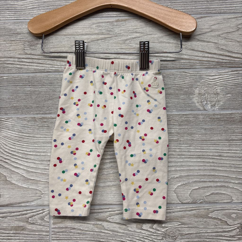 LS Bodysuit & Leggings Dots Stars 0-3M