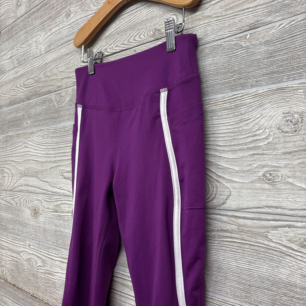 Active Leggings Side Stripe 10-12