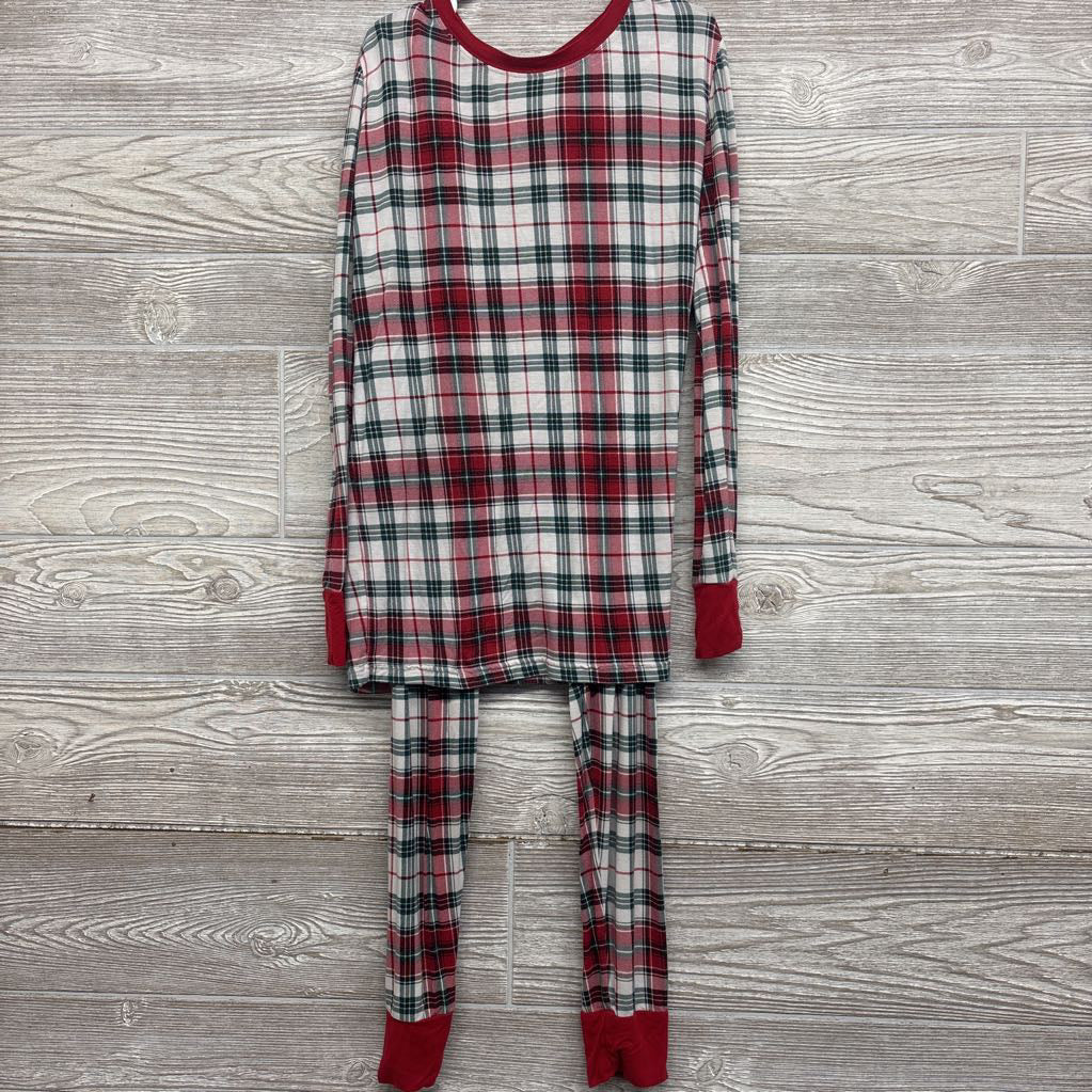 2 Pc LS Plaid PJs 9-10