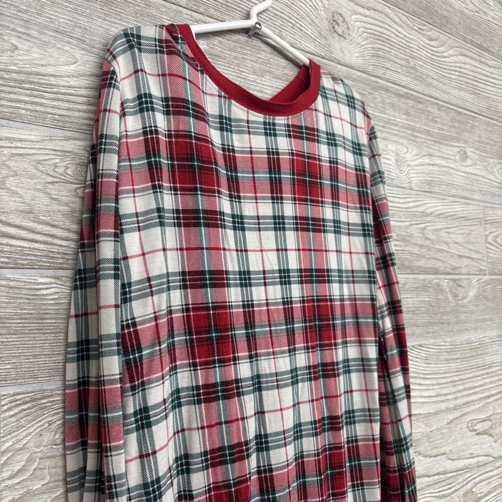 2 Pc LS Plaid PJs 9-10