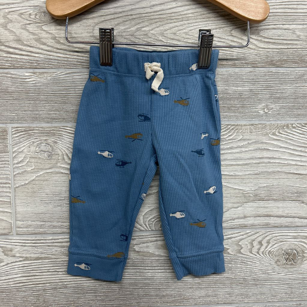 Waffle Knit Bodysuit & Pants Helicopters 6M