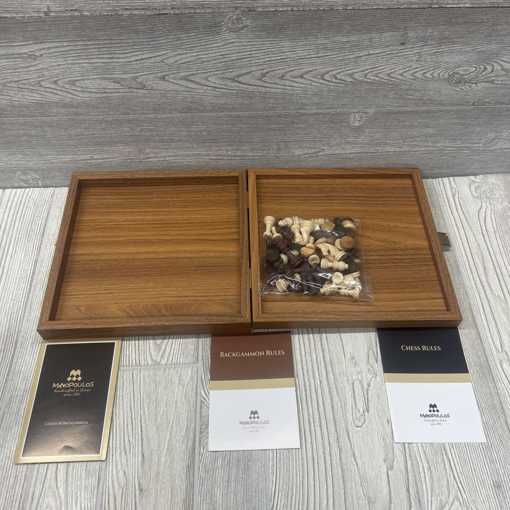 NEW Chess & Backgammon Case Set*