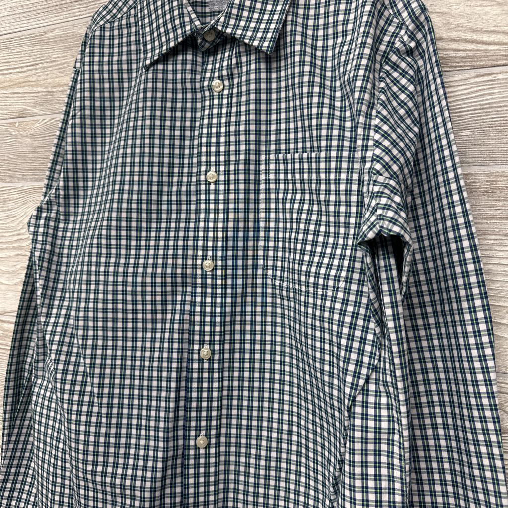NEW Plaid Button Up Shirt 10-12