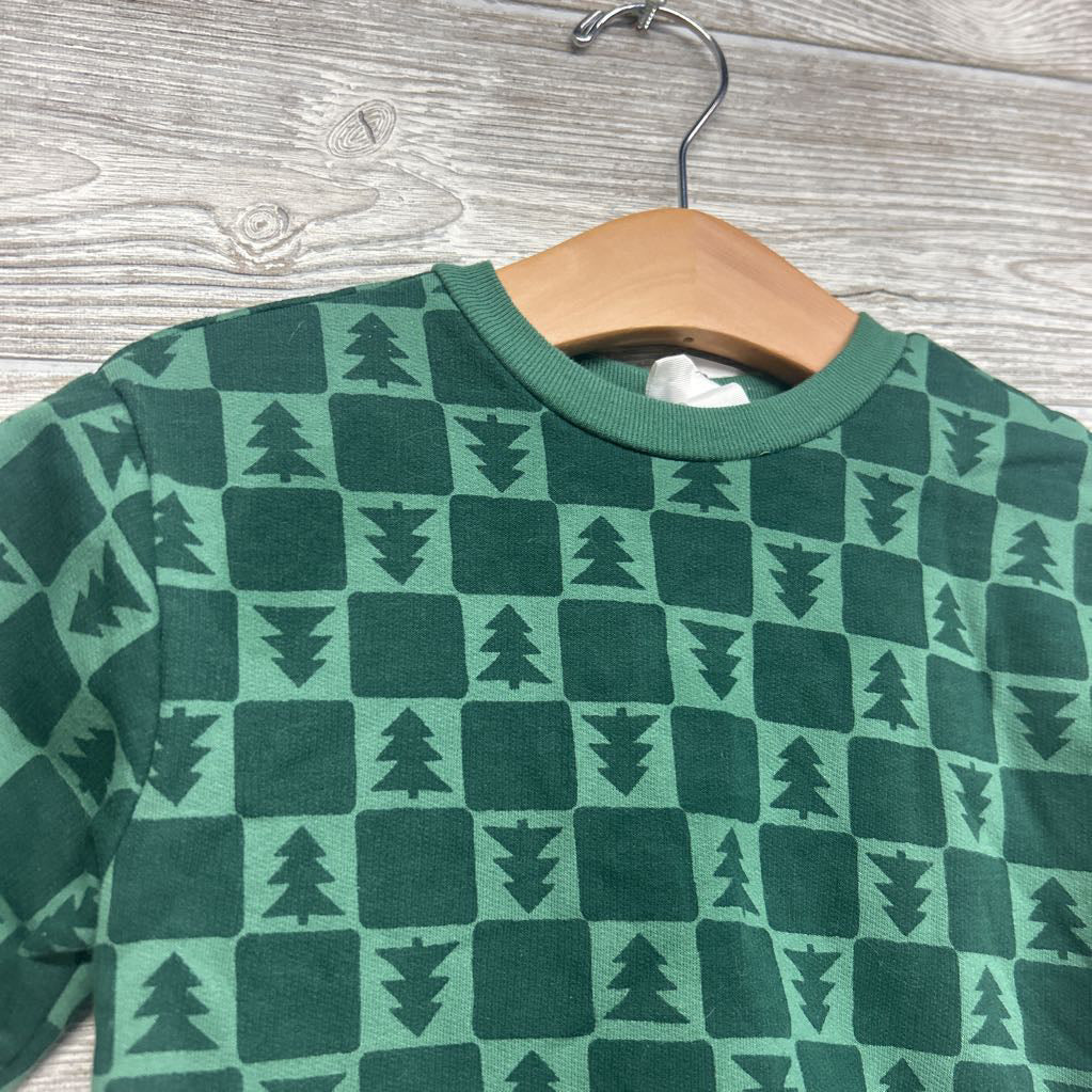 Crewneck Checkered W/ Trees 6-9M