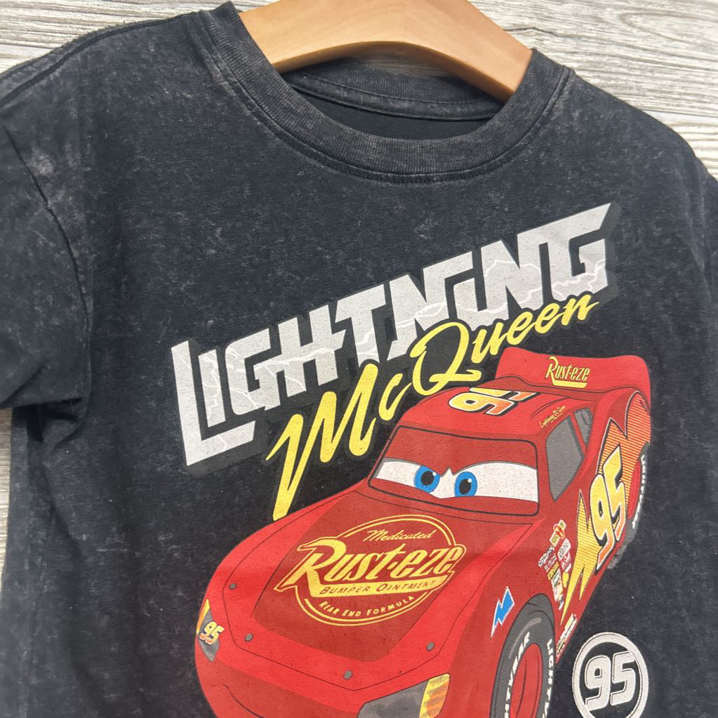 Weathered Shirt Lightning McQueen 4t